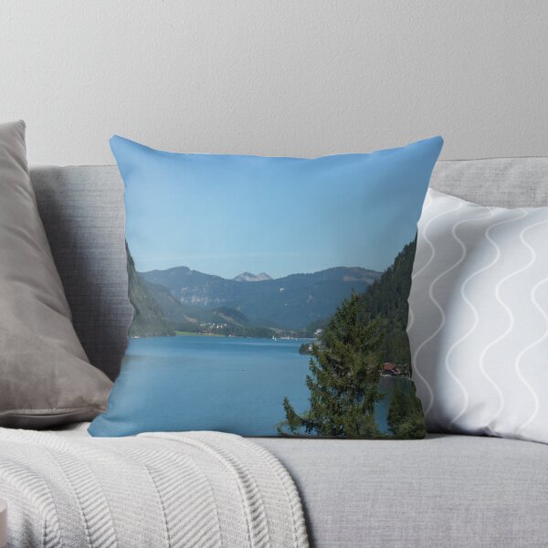 Achen Lake Throw Pillow