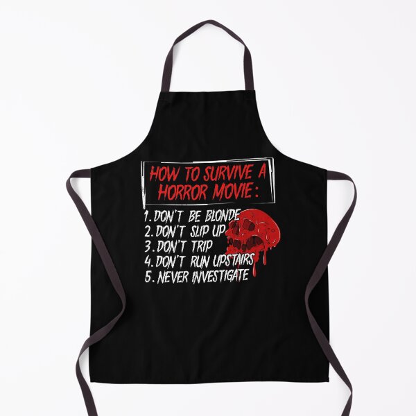Item preview, How To Survive A Horror Movie, Funny Halloween designed and sold by LAWRENCE-MORROW.