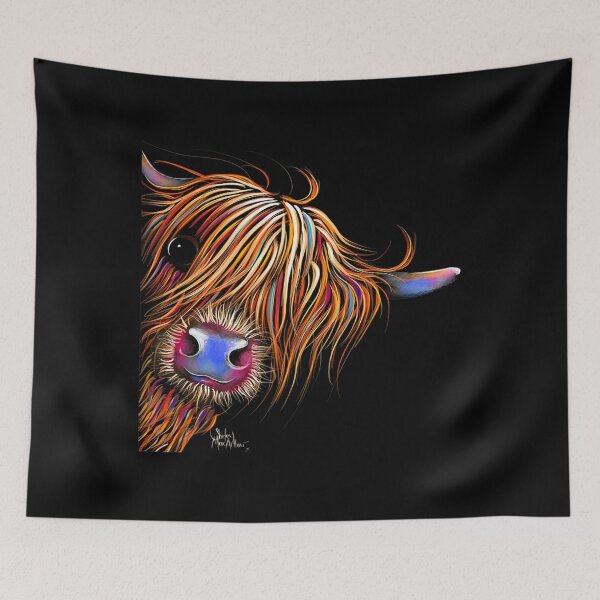 Item preview, HiGHLaND CoW PRiNT ANiMaL PRiNT ' SuGaR LuMP ' designed and sold by unusedbandwidth.