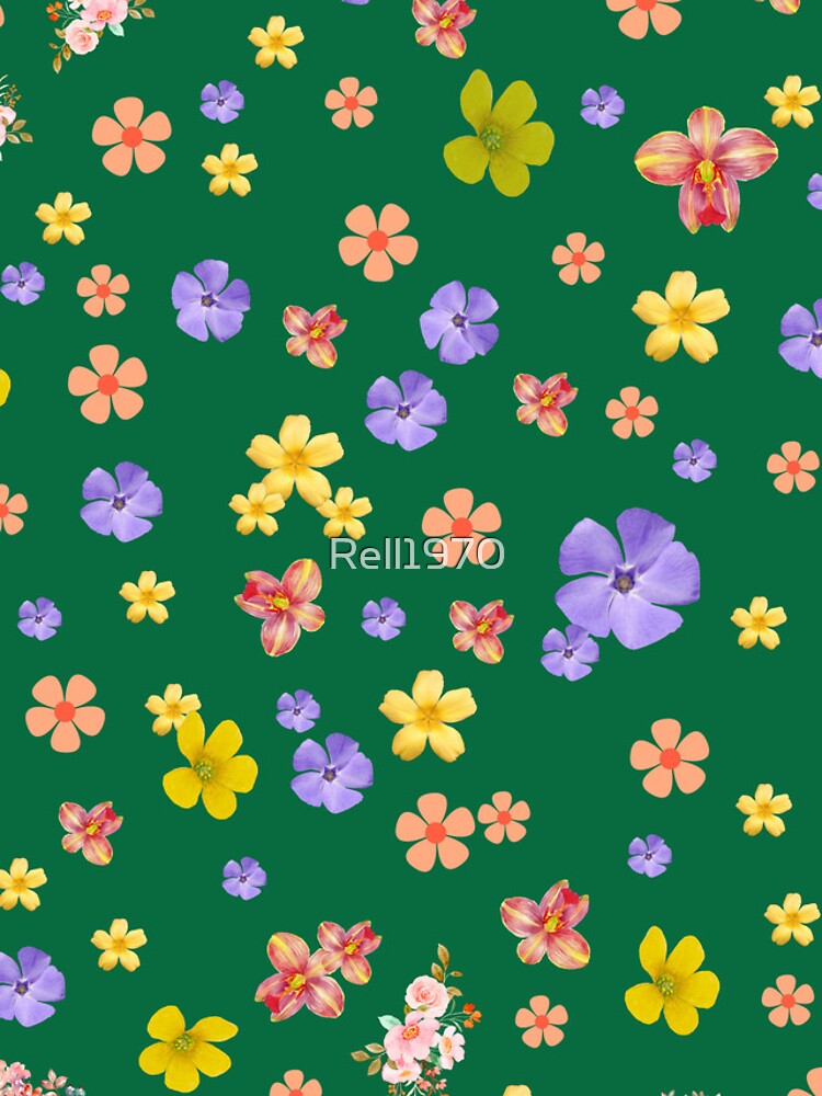 Thumbnail 4 of 4, iPhone Case, Colorful Floral Pattern designed and sold by Rell1970.