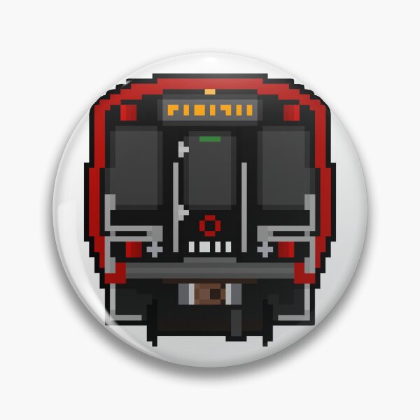 Item preview, MBTA CRRC Red Line Train Pixel Art designed and sold by whatchyyc.