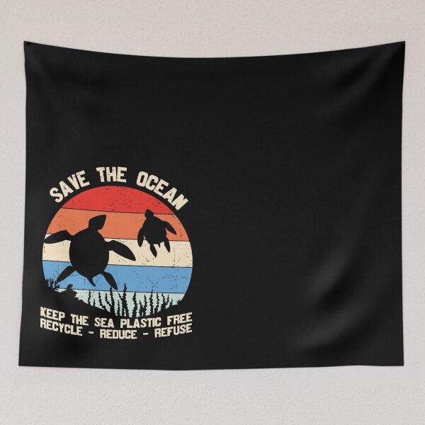 Item preview, Save The Ocean, Keep The Sea Plastic Free, Recycle-Reduce-Refuse designed and sold by proearth2022.