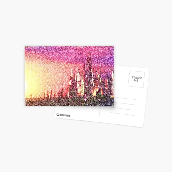 Alteran sunset Postcard
