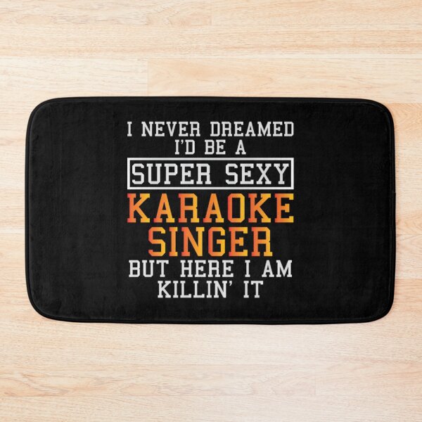 Item preview, Karaoke Singer Never Dreamed designed and sold by charitashmoqs.