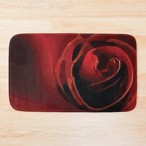 Item preview, Mysterious Abstract Deep Red Rose designed and sold by Unaiza Khalid.