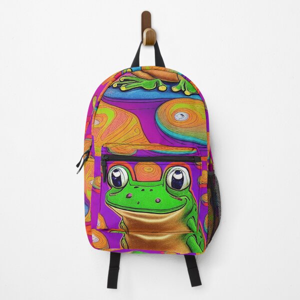 Item preview, Cute Frog - Lovely Smiling Toad Frog designed and sold by artayki.