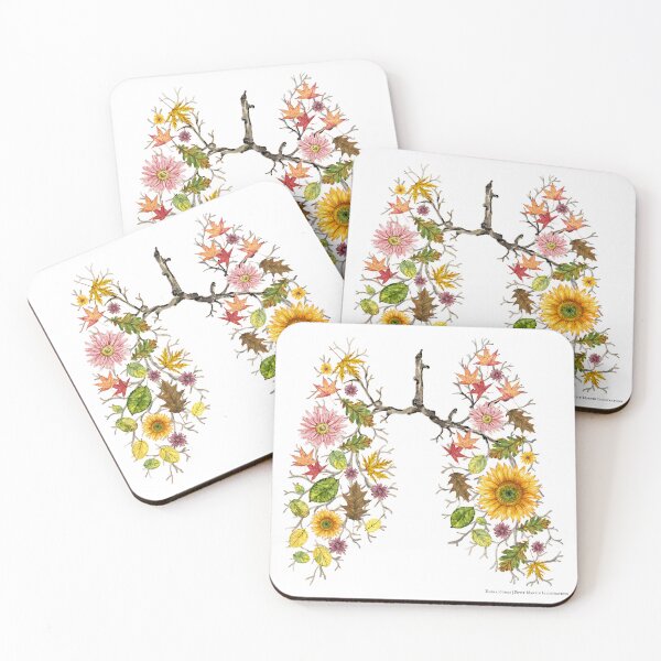 Item preview, Floral vegetable lung in autumn designed and sold by PetitMartin.