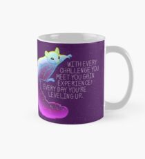 "Every Day You're Leveling Up" Flying Space Squirrel Classic Mug