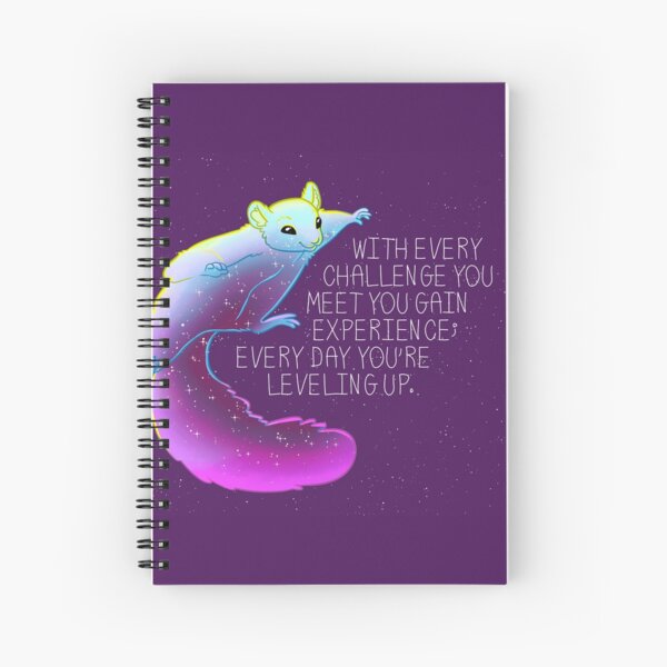 Item preview, "Every Day You're Leveling Up" Flying Space Squirrel designed and sold by thelatestkate.