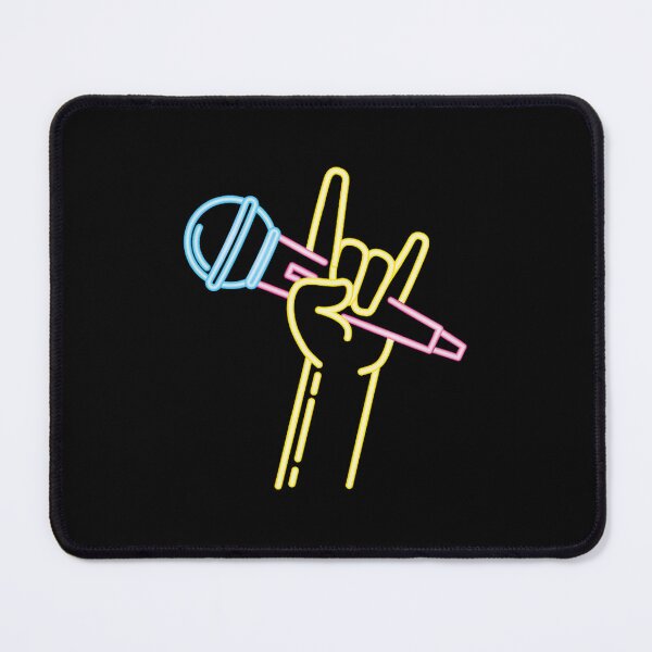 Item preview, karaoke singer retro microphone tony rubino transparent designed and sold by charitashmoqs.