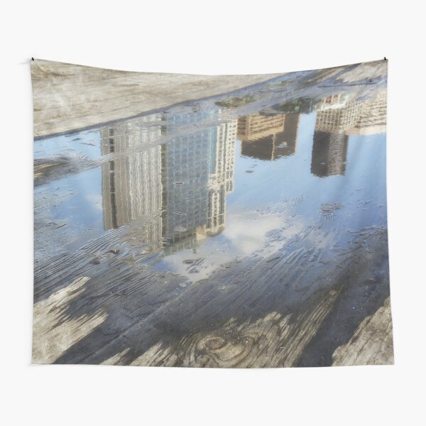 City reflection Tapestry