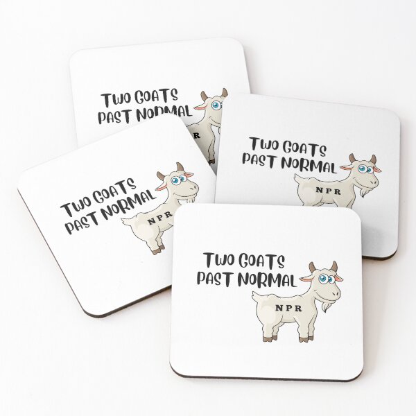 Item preview, Two Goats Past Normal, NPR designed and sold by Alexandra Busker.