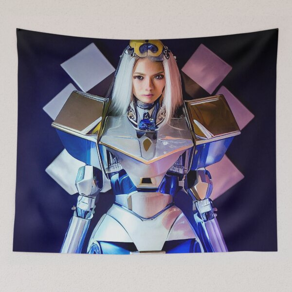Item preview, Glorious Female Cybernetic Fighter  designed and sold by Stanley de Wekker.