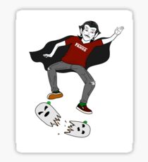 casper flip Sticker