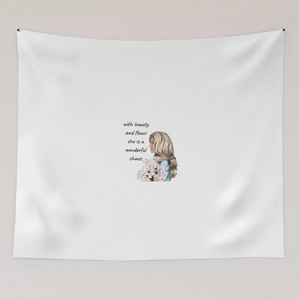 Item preview, illustrated aesthetic girl quote  designed and sold by aesthetic-land.