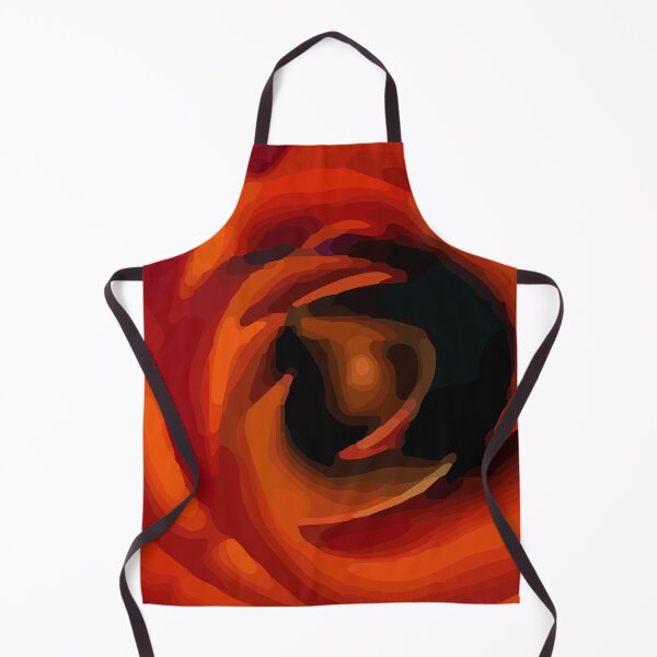 Item preview, Abstract Deep Orange Red Rose designed and sold by Unaiza Khalid.