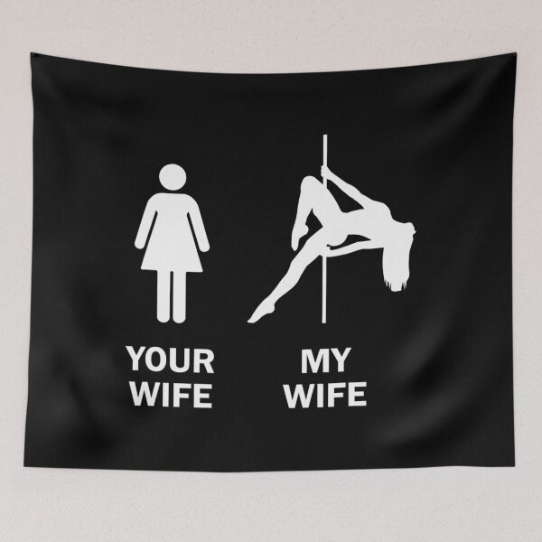 Item preview, Funny Your Wife My Wife Pole Dance Gift designed and sold by impartialfurnit.