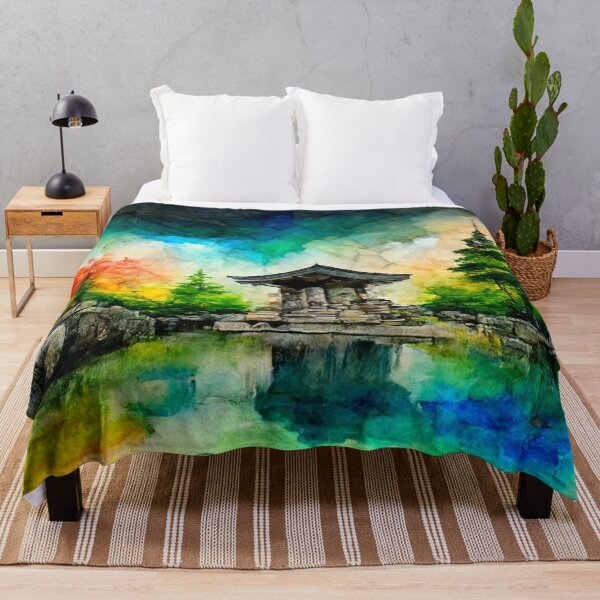 Item preview, japanese pagoda pond designed and sold by insekt213.