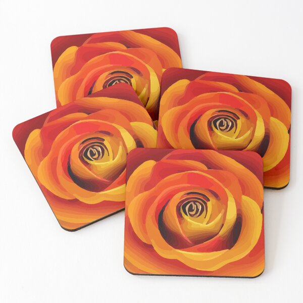 Item preview,  Deep Yellow Orange Rose designed and sold by Unaiza Khalid.