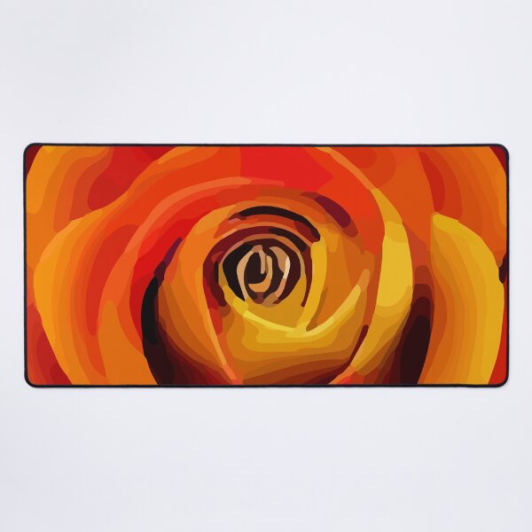 Item preview, Deep Yellow Orange Rose designed and sold by Unaiza Khalid.