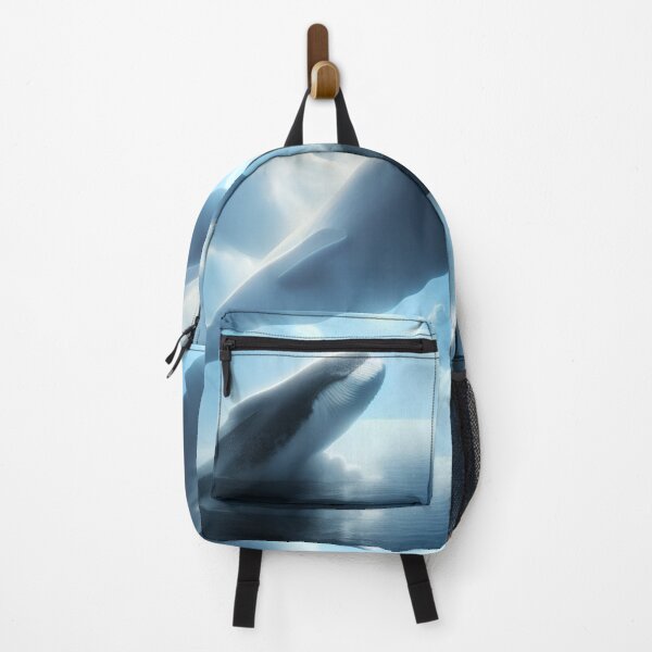 Item preview, 'Fantasy Background Asset - The Whale in the Cloud' designed and sold by Bako24.