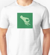 The School Punching Game/ Circle Hand Gesture Meme Slim Fit T-Shirt