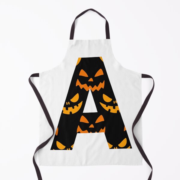 Item preview, Happy Halloween background with smirks and grins Letter A Design designed and sold by WBP Mart.