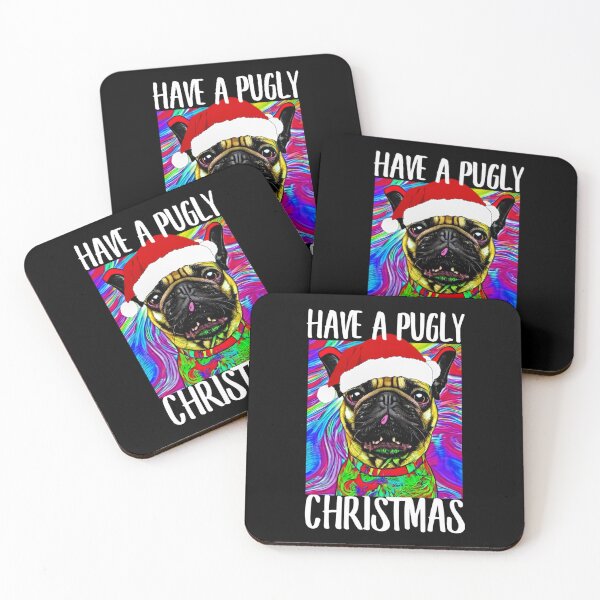 Item preview, Christmas Pug Meme designed and sold by JosAwestuff.