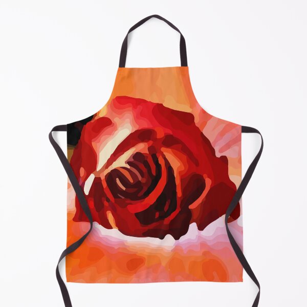 Item preview, Abstract Red Rose Picture designed and sold by Unaiza Khalid.