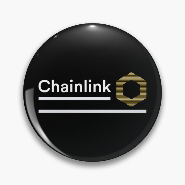 Item preview, Chainlink LINK Crypto Altcoin - Brand Colours Minimalist Logo Design designed and sold by CryptoMoods.