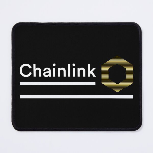 Item preview, Chainlink LINK Crypto Altcoin - Brand Colours Minimalist Logo Design designed and sold by CryptoMoods.
