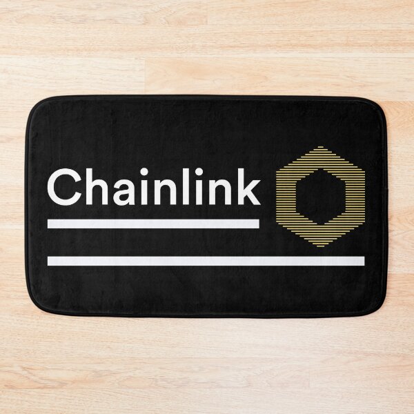 Item preview, Chainlink LINK Crypto Altcoin - Brand Colours Minimalist Logo Design designed and sold by CryptoMoods.