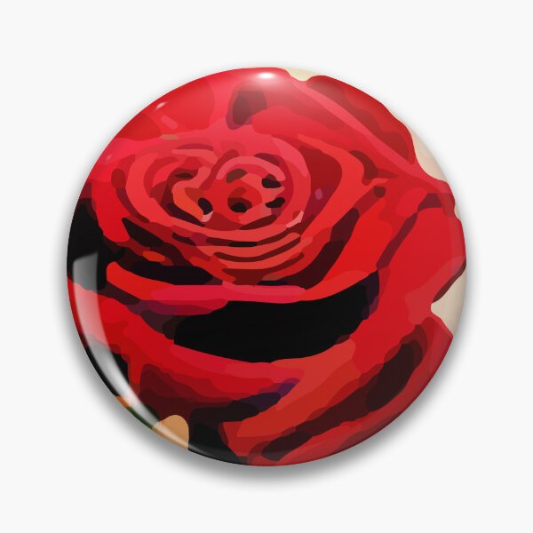 Item preview, Abstract  Deep Red Orange Rose designed and sold by Unaiza Khalid.