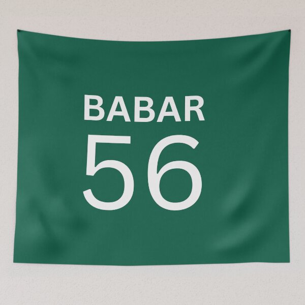 Item preview, Babar Azam Jersey 56 Pakistan designed and sold by Pixelish.
