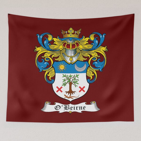 Artikelvorschau, O'BEIRNE FAMILIENWAPPEN entworfen und verkauft von CathalDevlin.