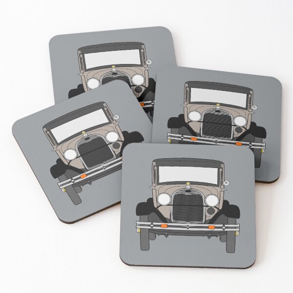 Item preview, Ford Model A 1927-1931 champagne beige color designed and sold by EdimDesign.