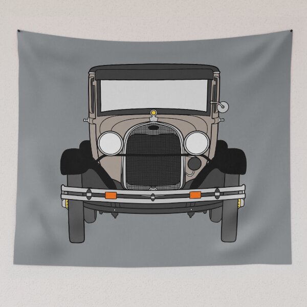 Item preview, Ford Model A 1927-1931 champagne beige color designed and sold by EdimDesign.