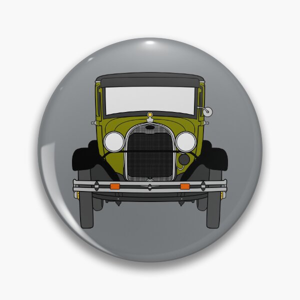 Item preview, Ford Model A 1927-1931 olive green color designed and sold by EdimDesign.