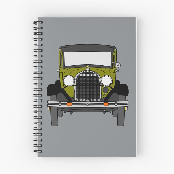 Item preview, Ford Model A 1927-1931 olive green color designed and sold by EdimDesign.