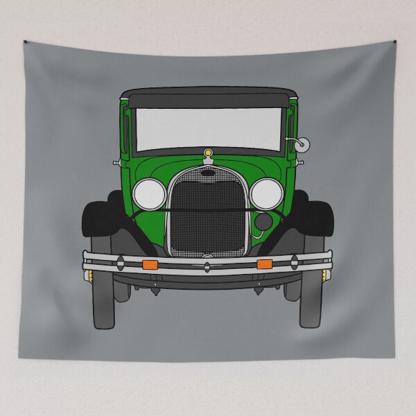 Item preview, Ford Model A 1927-1931 green color designed and sold by EdimDesign.