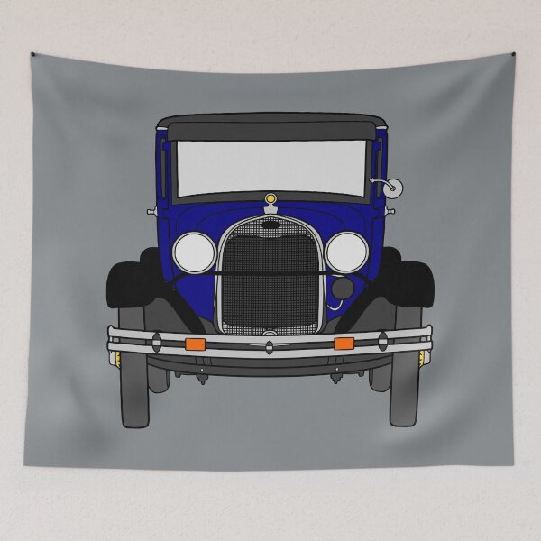 Item preview, Ford Model A 1927-1931 blue color designed and sold by EdimDesign.