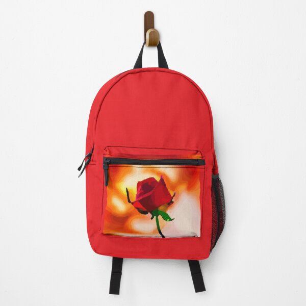 Item preview, Abstract Deep Red Rose Bud designed and sold by Unaiza Khalid.