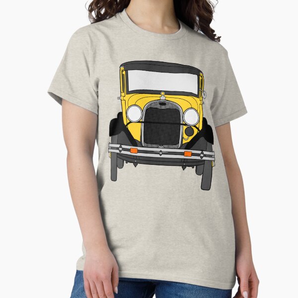 Vista previa del artículo con la obra «Ford Modelo A 1927-1931 color amarillo», diseñado y vendido por EdimDesign.