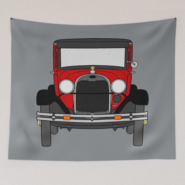 Item preview, Ford Model A 1927-1931 red color designed and sold by EdimDesign.