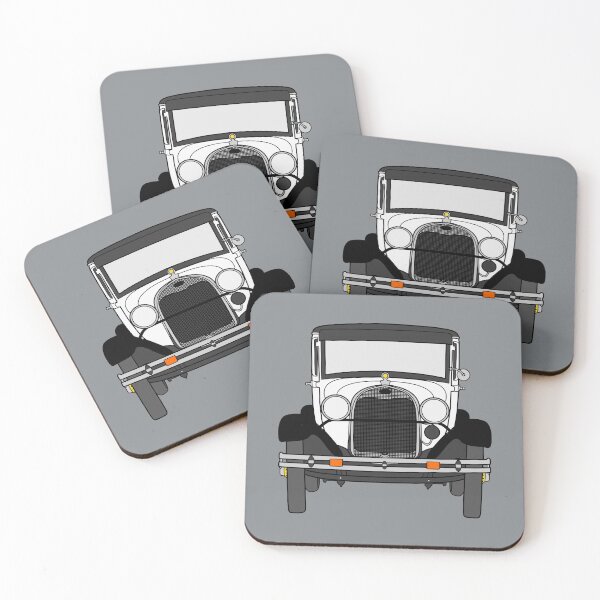 Item preview, Ford Model A 1927-1931 white color designed and sold by EdimDesign.
