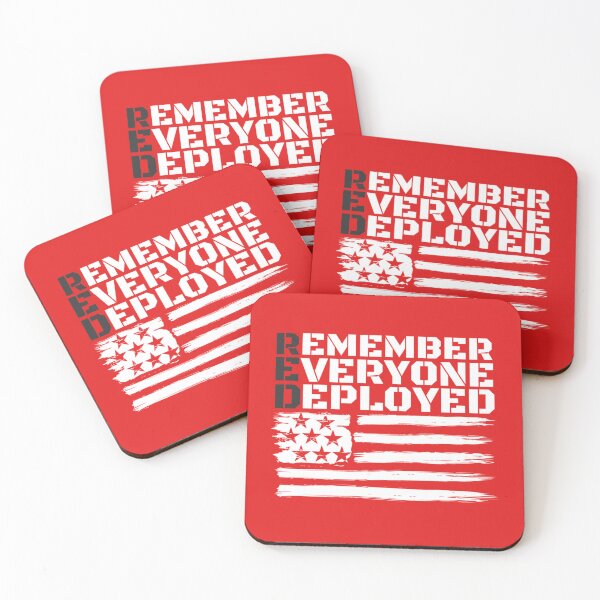 Item preview,  On Fridays We Wear Red Friday Remember Everyone Deployed American Flag Vintage designed and sold by JoyCreww.