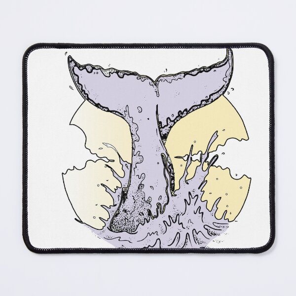Item preview, whale hello tail, ocean wave designed and sold by XXgooddeedXX.