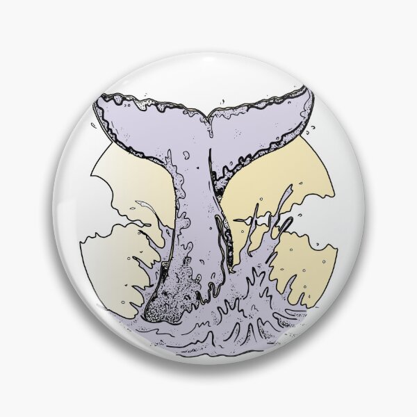 Item preview, whale hello tail, ocean wave designed and sold by XXgooddeedXX.