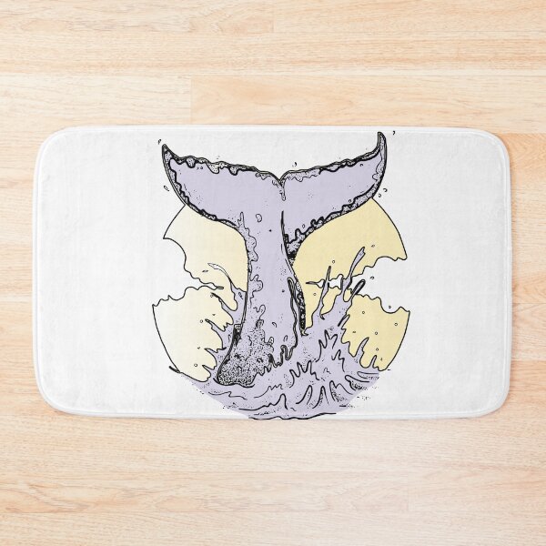 Item preview, whale hello tail, ocean wave designed and sold by XXgooddeedXX.