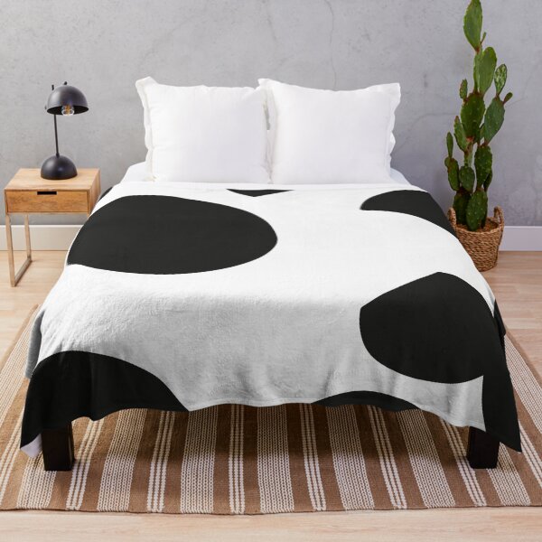 Item preview, Black and white art shape pattern. Original hand-drawn dots pattern. Mid century black and white art pattern. designed and sold by ChrisiMM.